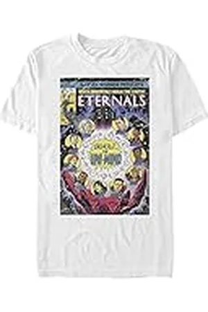 Marvel The Eternals - VINTAGE COMIC COVER 2 Unisex Crew neck T-Shirt White 2XL