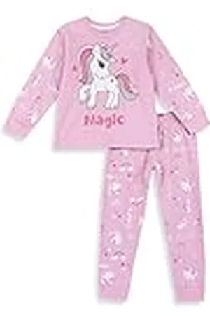 chicco Lange eenhoornpyjama van lichtgewicht katoen, Pyjama Meisjes, , 6 jaar