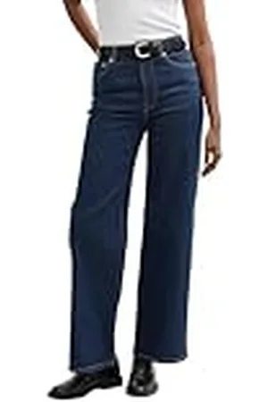 TOM TAILOR Dames Wide Leg Jeans, , XXL