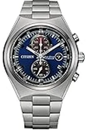Citizen Mens chronograaf eco-drive horloge met titanium band CA7090-87L, , Eén maat, Armband