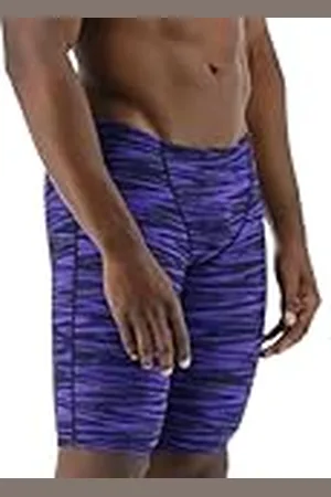Tyr Mannen Durafast Elite Athletic Stoorzender Badpak Zwembroek, Paars Fizzy, 34, , 5