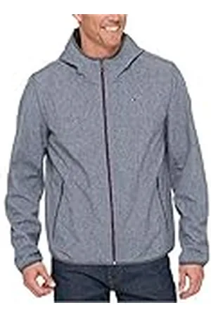 Tommy Hilfiger Performance softshelljas voor heren, met capuchon, overgangsjas, , XXL