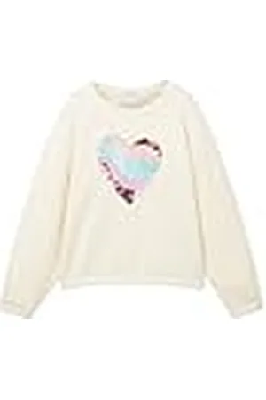 TOM TAILOR Sweatshirt voor meisjes met pailletten, , 92/98 cm