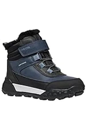 Geox J TREKKYUP BOY B ABX enkellaars, denim/zwart, 5 UK kind, , 5 UK Child