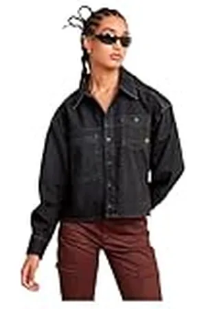 G-Star Cropped shirt met lange mouwen, , XS