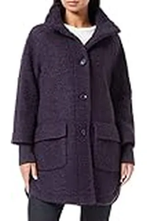 Comma, Damesjas met lange mouwen, 4895 blauw, 38