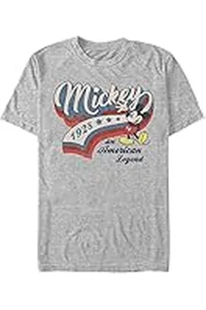Disney Classics Mickey Classic - Baseball Americana Unisex Crew neck T-Shirt 2XL