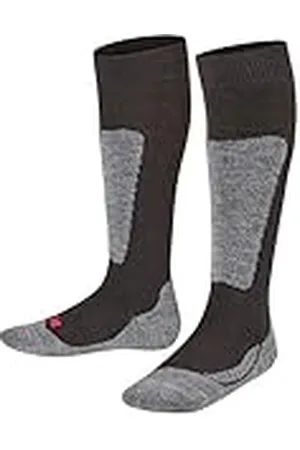 Falke Uniseks-kind Skisokken Active Ski K Kh wol functioneel materiaal warm dik 1 paar, , 27-30