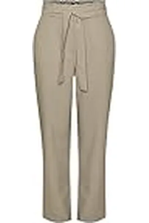 Pieces® Pcboss HW Paperbag Straight Pants Noos Damesbroek, , M
