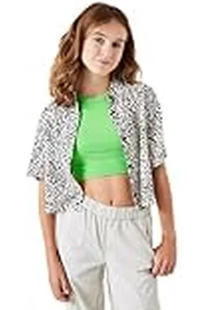 Garcia Kids Meisjesshirt met korte mouwen, , 164 cm