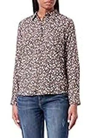 Garcia Damesshirt met lange mouwen, blouse, , XL