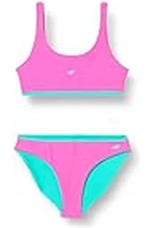4F Dames bikini set F009 kleur hot pink, maat 158/164