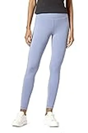 HUE Dames Katoen Ultra Legging met Brede Tailleband Kousen, Country Blue, S