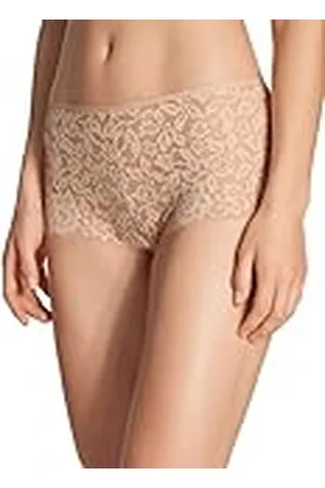 Calida Natural Comfort Lace Panty voor dames, regular cut, met elastische kant, , 44-46