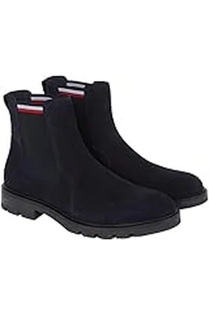 Tommy Hilfiger Heren Corpoarte Hilfiger Suede Chelsea Outdoor Laarzen, , 40 EU