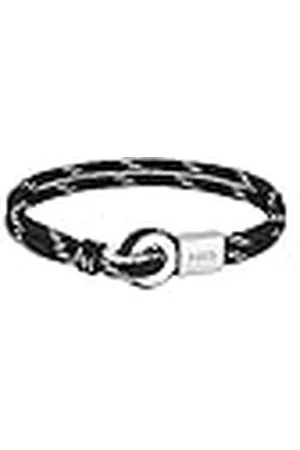 HUGO BOSS Sieraden Heren THAD SPORT Collectie Armband in Nylon, Size M, Nylon, Geen edelsteen