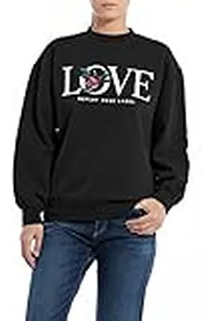 Replay Dames oversized sweatshirt, , XXS