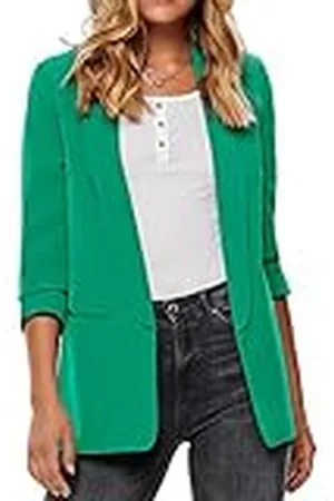 ONLY Onlelly 3/4 Life Blazer Tlr Noos Blazer dames, eenvoudig groen, 36