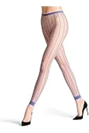 Falke Dames Legging Paradise Net W Le transparent gedessineerd 1 paar, , XL