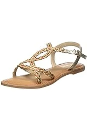 Les Tropéziennes par M Belarbi Cimona sandalen voor dames, kaki-multi, 39 EU, , 39 EU