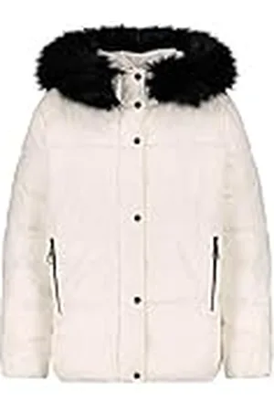 Gerry Weber Gewatteerde damesjas met lakdetails, figuurcorrigerend gewatteerde jas, , 38