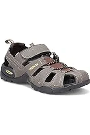 Teva Heren Forebay gesloten teen sandalen, 0, Bruine Turkse koffie Tkcf, 42 EU