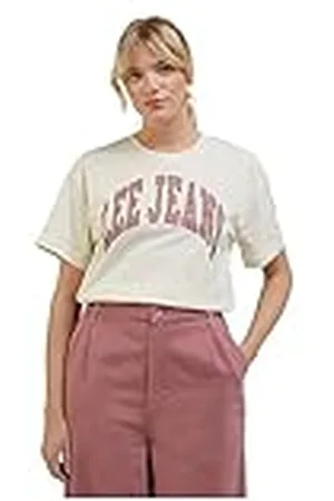 Lee T-shirt voor dames met ronde hals, , S