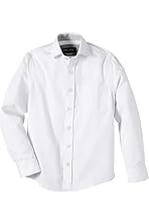G.O.L. Jongensshirt met haaienkraag, slimfit, effen, , 164 cm