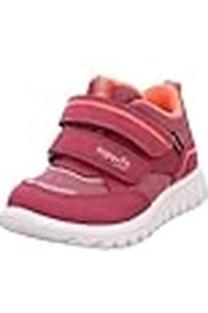 Superfit Sport7 Mini Sneakers voor meisjes, Roze Oranje 5500, 21 EU