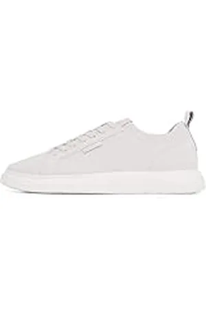 Tommy Hilfiger Elegante lichte gebreide sneakers voor heren, seizoensgebonden gevulkaniseerde sneakers, , 43 EU