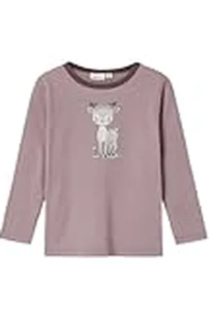 NAME IT Meisjes Nmfwillit Wool Ls Top Shirt met lange mouwen, , 104 cm
