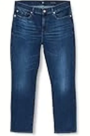 7 for all Mankind Relaxed Skinny Slim Illusion Jeans voor dames, , 24W x 24L