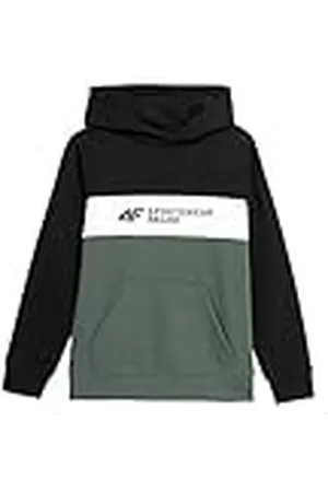 4F Jongens Sweatshirt JBLM003 Teal 140 voor kinderen, , 140