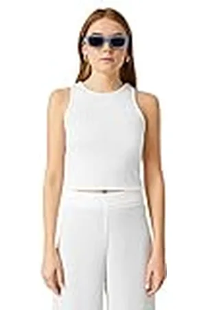 Koton Tanktop voor dames, ronde hals, geribbeld, , M