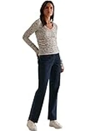 NA-KD Denim jeans met wijde pijpen voor dames, Multi kleuren, 40 NL