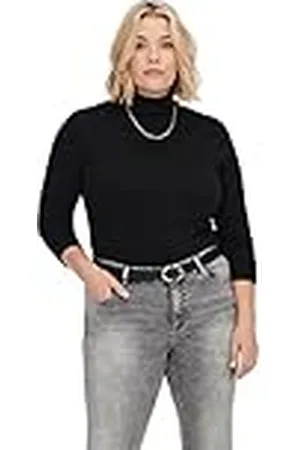 ONLY CARMAKOMA Carvenice Lifel/S ROLL KNT Trui, , M-46/48, , 46/48 Grote maten