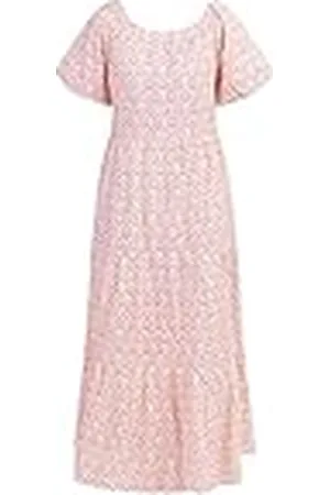 IZIA Maxi-jurk voor dames, korte mouwen, 19327428, , maat S, , S