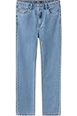 NAME IT Nlfkizza DNM Hw Mom Pant Noos jeansbroek voor meisjes, , 164