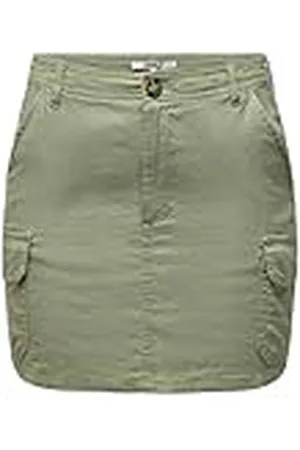 ONLY ONLMALFY-Caro Linnen Short Rok PNT, , M