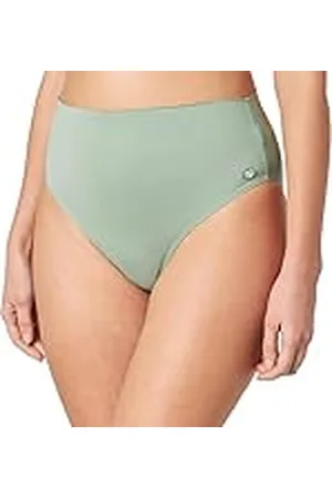 Haute Pression Zwembroek met hoge taille, effen, kaki, X3004, C06, T44, , 42-44
