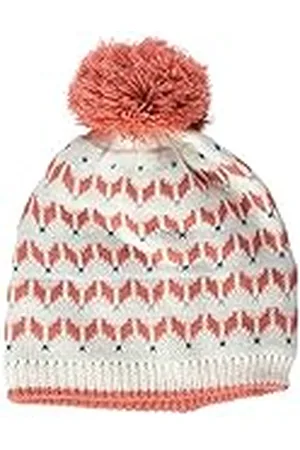 Sterntaler Gebreide muts met ruitvormige muts voor babymeisjes.