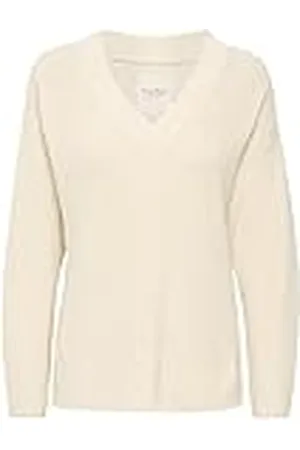 Part Two ReilaPW PU-pullover, whitecap-grijs, grote dames