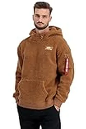 Alpha Industries Teddy Hoody Sweat met capuchon voor heren