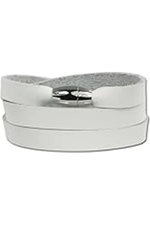 SilberDream VLAP561W Armband, uniseks, met magneetsluiting, leer