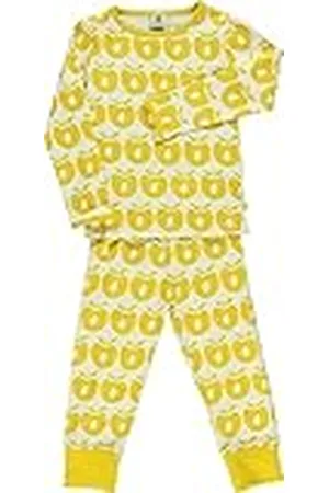 Småfolk Unisex kinderen Nightwear Retro Apples Pajama Set, , 5-6 Jaar