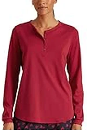 Calida Favourites Holidays dames shirt lange mouwen, Rio Red, , 44/46 NL