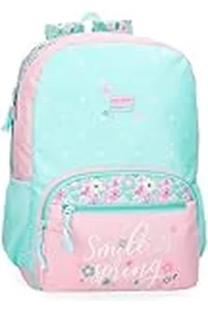 Roll Road Spring Dream Schoolrugzak, aanpasbaar aan trolley, meerkleurig, 31 x 42 x 13 cm, polyester, Meerkleurig, 31x42x13 cms, Schoolrugzak, aanpasbaar aan trolley
