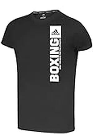 adidas T-shirt Community Vertical, uniseks sportshirt voor heren en dames, korte mouwen, 100% katoen, maat, , XL