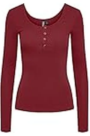 Pieces® Kitte Ribbed Top met lange mouwen, , M