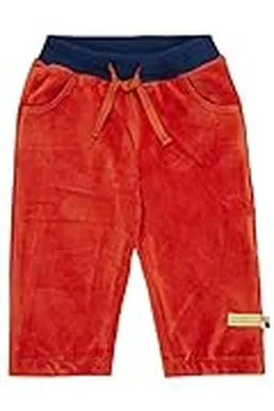 loud + proud Unisex corduroy, GOTS gecertificeerde broek, cinnamon, 62/68